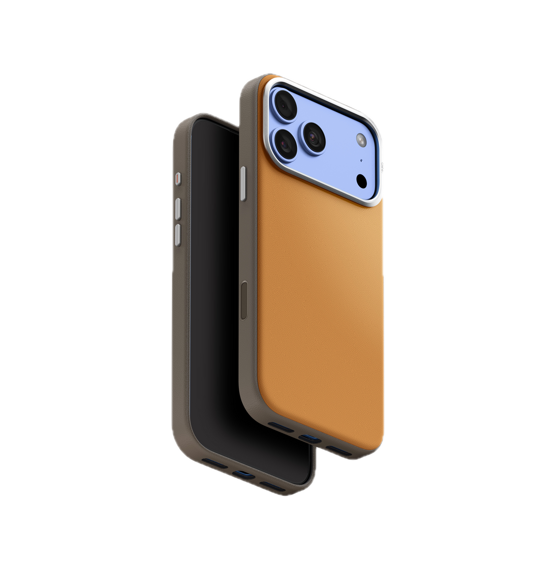 UNIQ Lyden Vegan Leather Case for iPhone 18 Pro Max – Aluminum Bezel, MagSafe Compatible