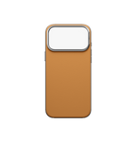 UNIQ Lyden Vegan Leather Case for iPhone 18 Pro Max – Aluminum Bezel, MagSafe Compatible