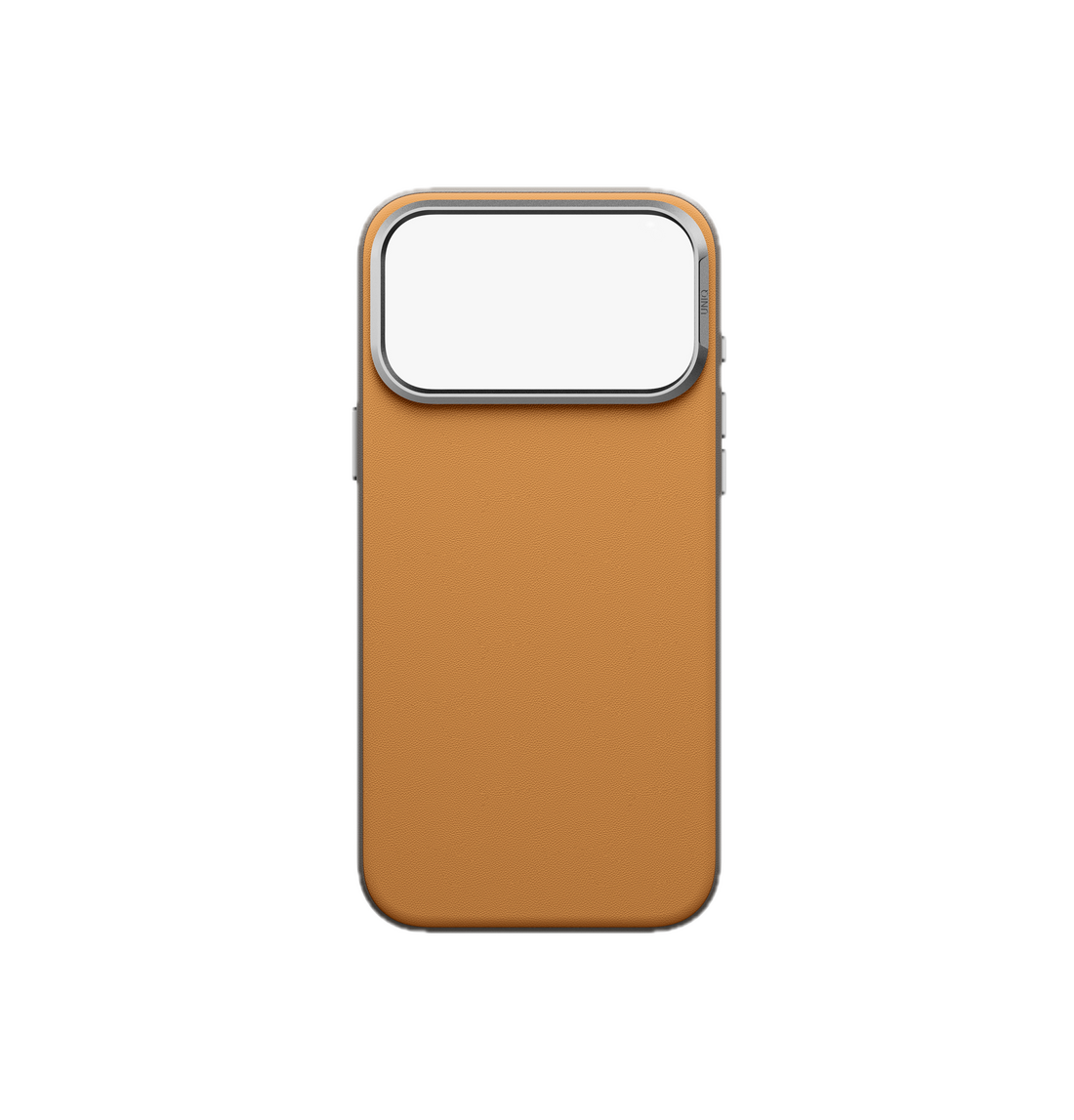 UNIQ Lyden Vegan Leather Case for iPhone 18 Pro Max – Aluminum Bezel, MagSafe Compatible