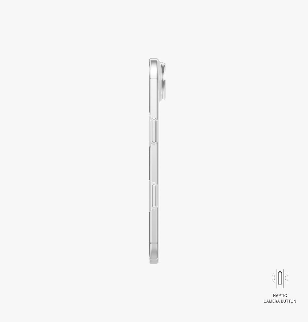 Uniq Hybrid AirSuit MagSafe Case for iPhone Air | Glossy Clear