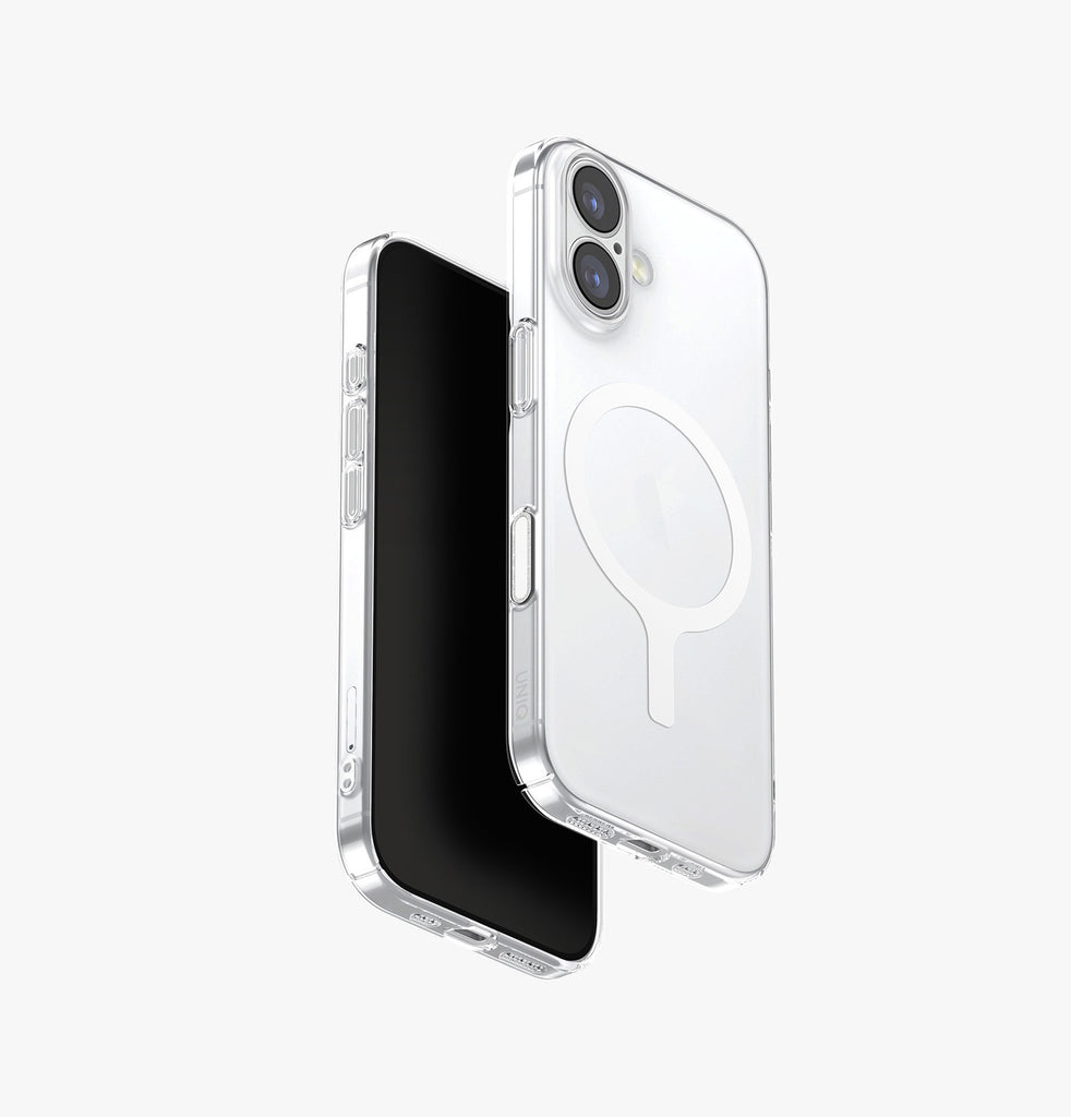 Uniq Hybrid AirSuit MagSafe Case for iPhone 17 | Glossy Clear