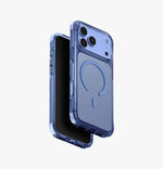 Uniq Combat Rugged Protective Case With Triole-Layer Impact Shield Case For Iphone 18 Pro Max | Polar Blue