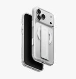 كڤر UNIQ HELDRO AIR FLEXGRIP متوافق مع MagSafe لايفون 18 برو ماكس | شفاف