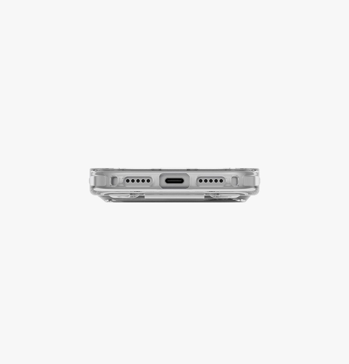 كڤر UNIQ HELDRO AIR FLEXGRIP متوافق مع MagSafe لايفون 18 برو ماكس | شفاف