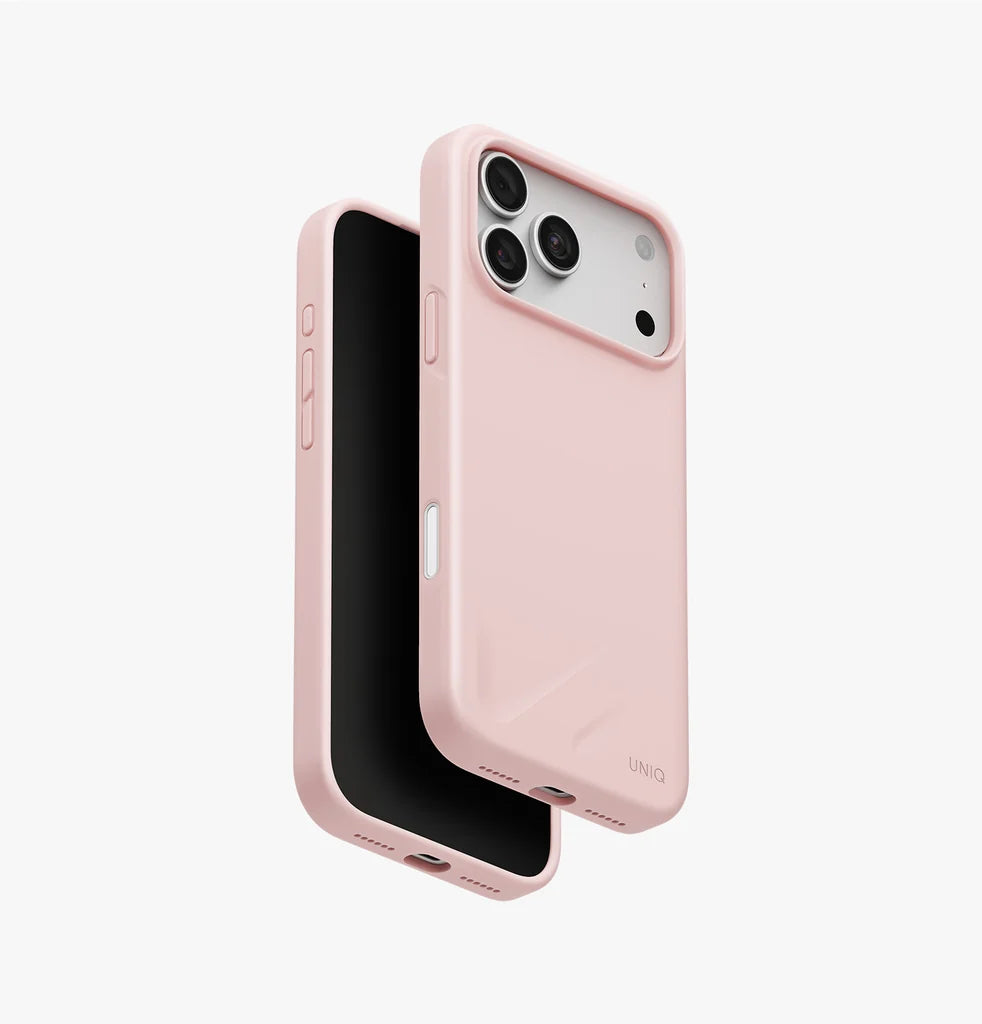 UNIQ LINO Smudge-Resistant MagSafe Protective Case for iPhone 18 Pro Max |  Pale Rose