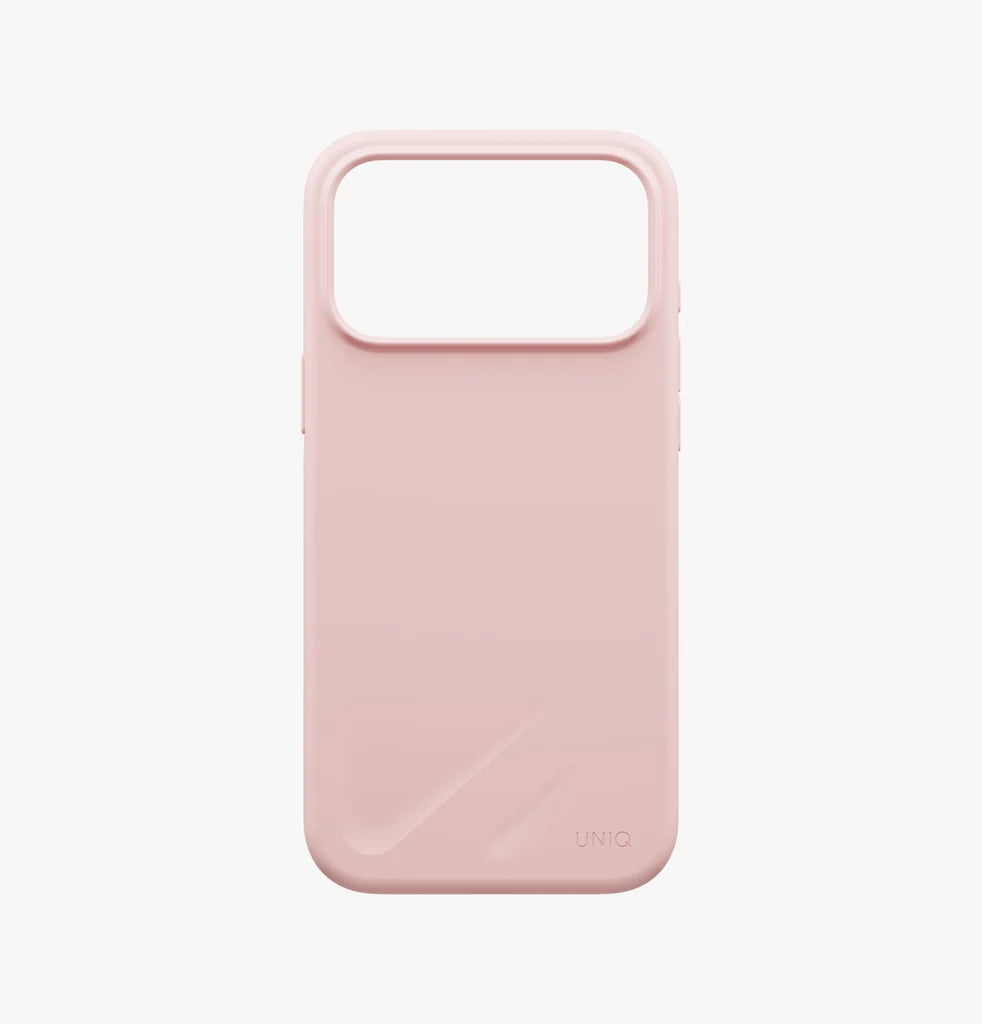 UNIQ LINO Smudge-Resistant MagSafe Protective Case for iPhone 18 Pro Max |  Pale Rose