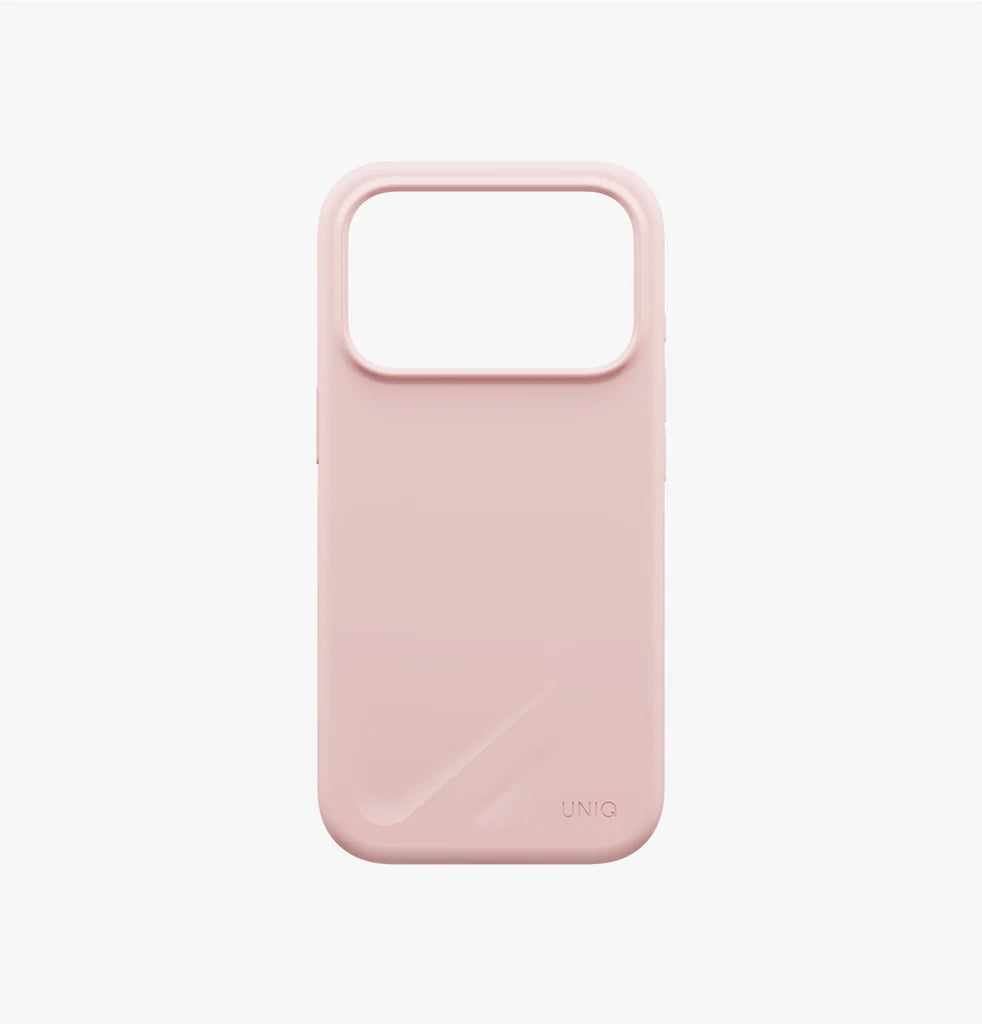 UNIQ LINO Smudge-Resistant MagSafe Protective Case for iPhone 18 Pro |  Pale Rose