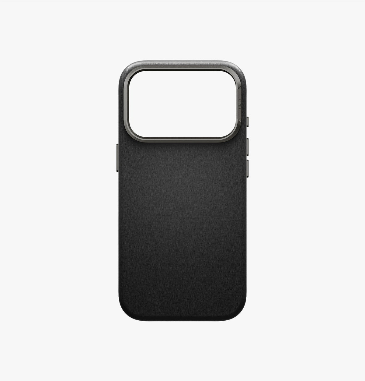 UNIQ LYDEN Vegan Leather Case with Aluminum Bezel  MagSafe Compatible for  iPhone 18 Pro