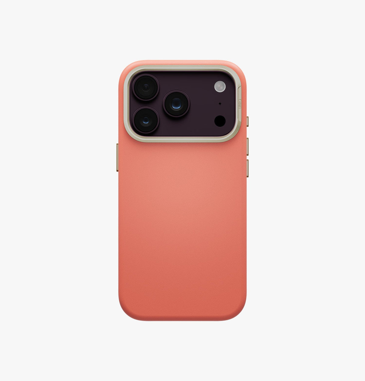 UNIQ LYDEN Vegan Leather Case with Aluminum Bezel  MagSafe Compatible for  iPhone 18 Pro