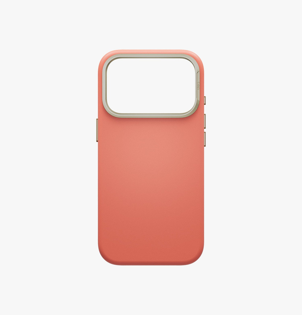 UNIQ LYDEN Vegan Leather Case with Aluminum Bezel  MagSafe Compatible for  iPhone 18 Pro