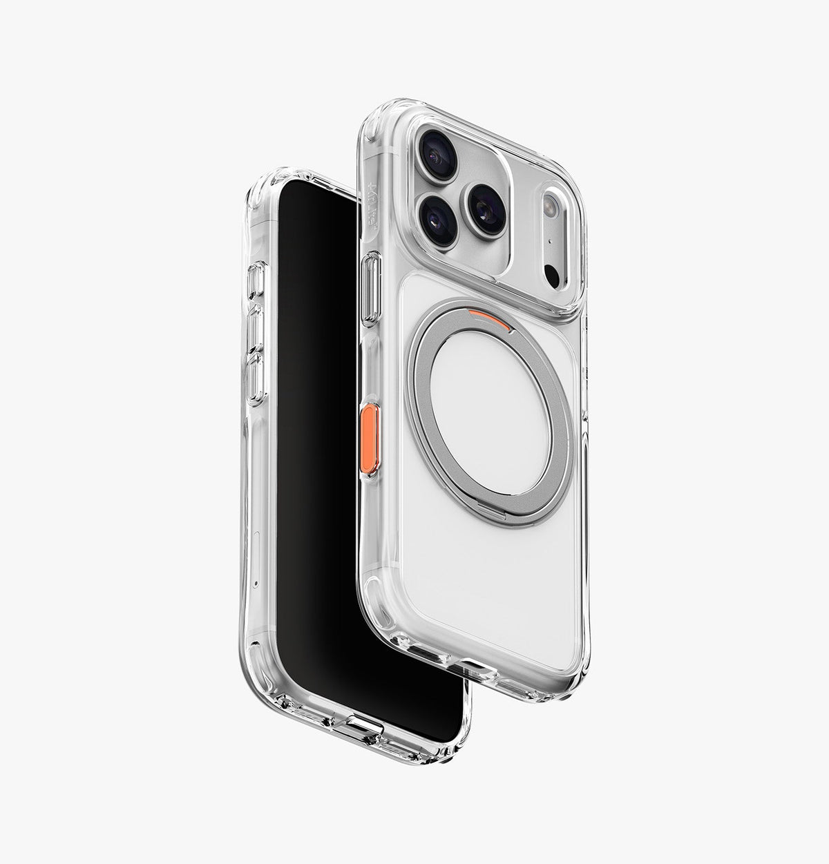 كڤر UNIQ SWIXVIX Hybrid متوافق مع MagSafe وحامل 360° لهاتف iPhone 18 Pro