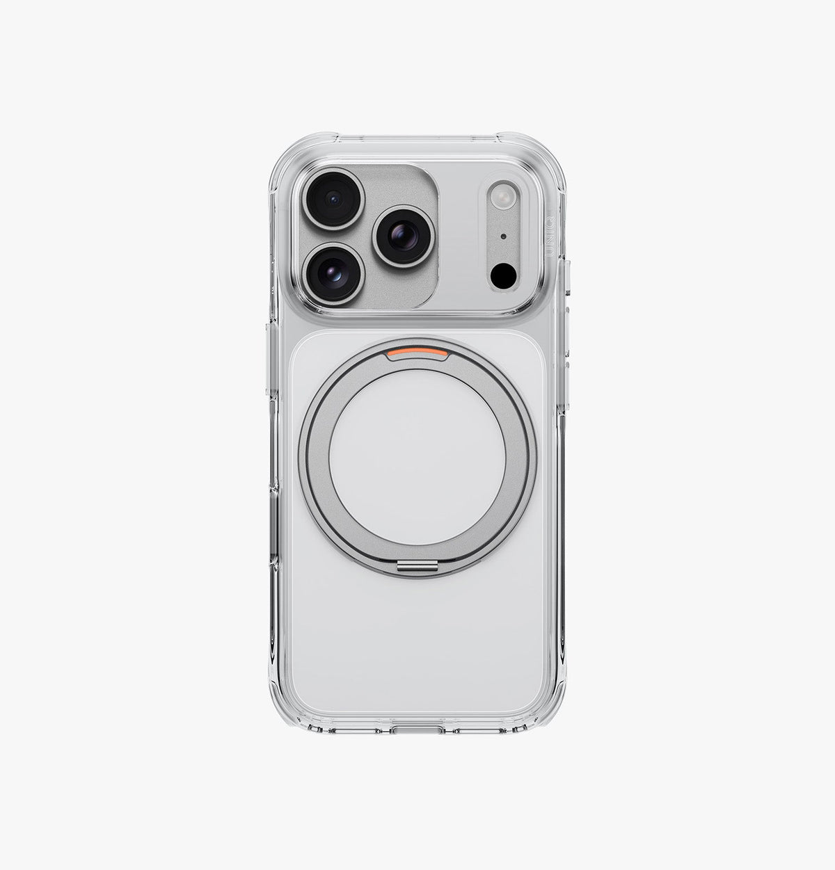 كڤر UNIQ SWIXVIX Hybrid متوافق مع MagSafe وحامل 360° لهاتف iPhone 18 Pro