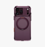 UNIQ SWIXVIX Hybrid MagSafe Case with 360° Kickstand for iPhone 18 Pro Max | Deep Burgundy