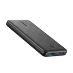 ANKER Power Bank (10,000mAh – 15W) – 1 USB-A / 1 USB-C / Micro USB | Black