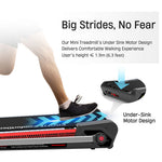 جهاز المشي من  Egofit ComfortDeck M2T بتقنية التعليق Suspension Technology |  رمادي