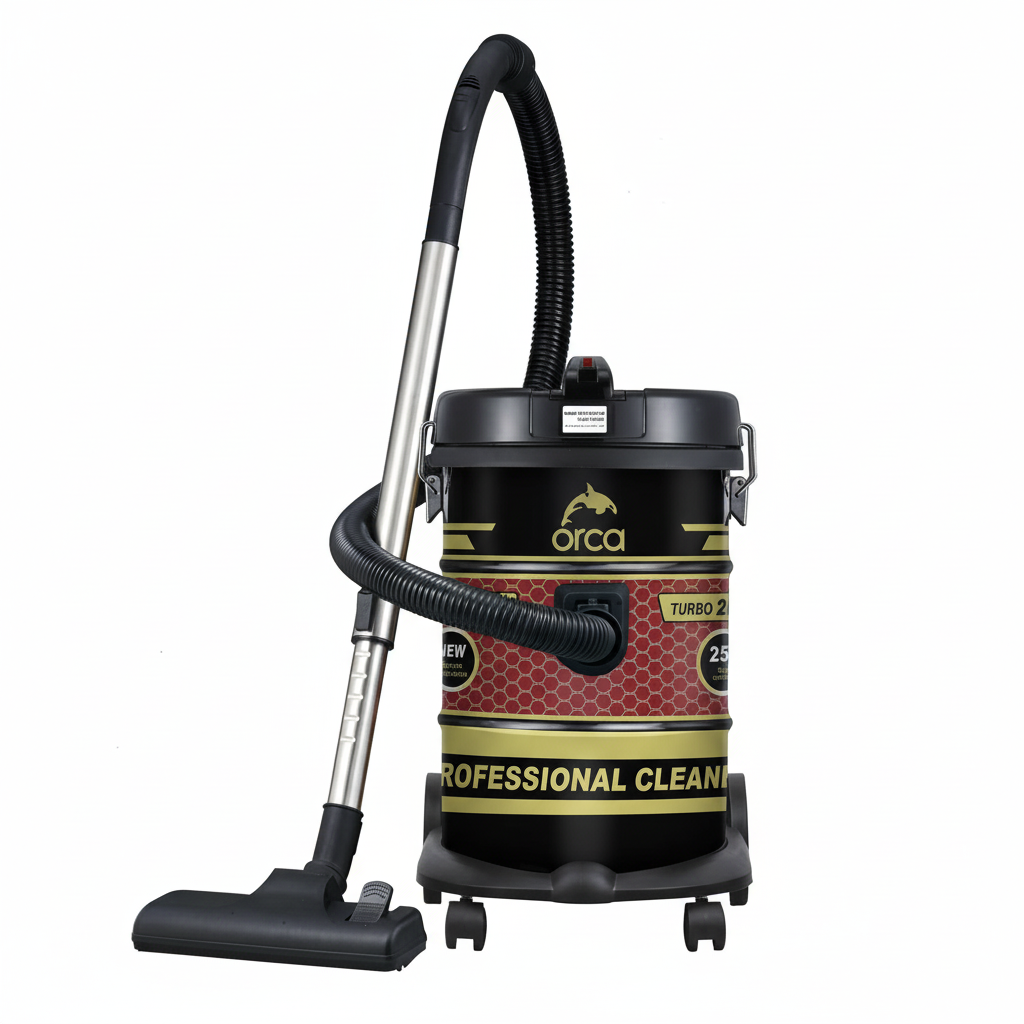 Orca Drum Vacuum Cleaner 25 Liters 2000 Watts