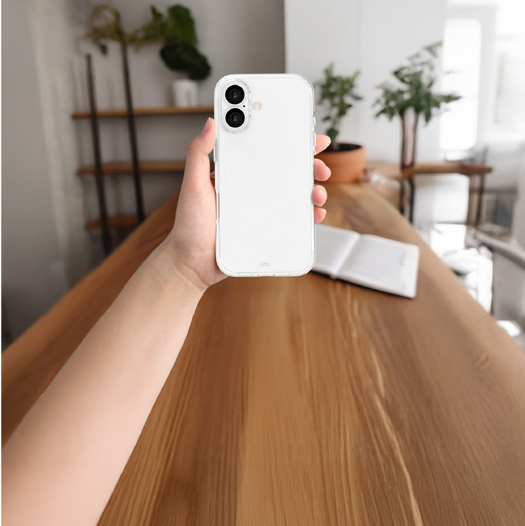 LZEL Nexo Clear Case for iPhone 17 | Crystal Clear