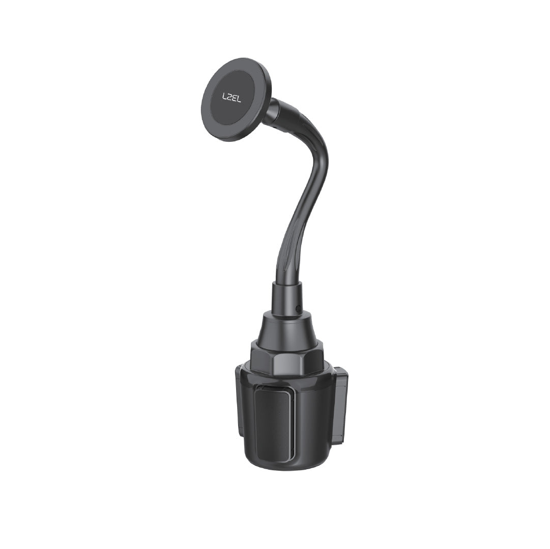 LZEL MagMount Go Magnetic Cup Holder Phone Mount | Black