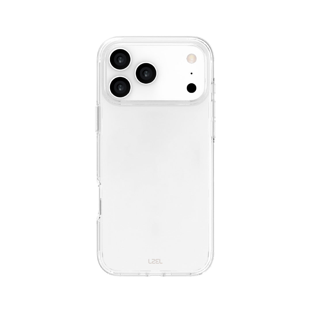 LZEL Nexo Clear Case for iPhone 17 Pro | Crystal Clear
