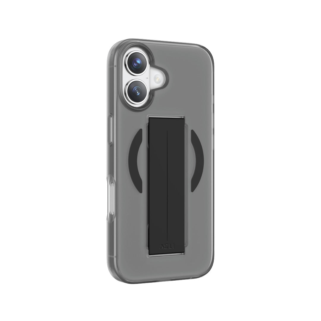 Asli Global MagTrox Grip Pro Liquid Silicone Soft Grip MagSafe Case for iPhone 17 | Black