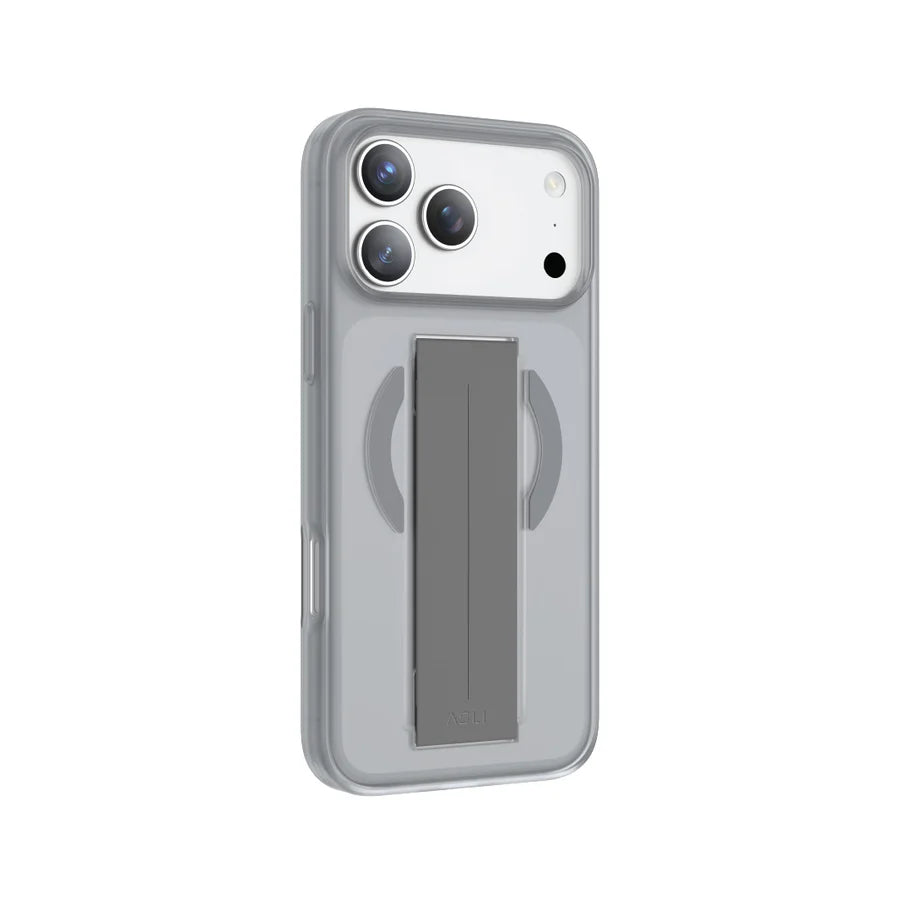 كڤر حماية سيليكون MagTrox Grip من أسلي جلوبال  متوافق مع MagSafe مع مسكة مريحة لهاتف iPhone 17 Pro Max 