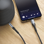 كيبل صوت Lightning إلى 3.5 مم من 90 Percent AudioLine 90 Series بطول 1.2 م | أسود