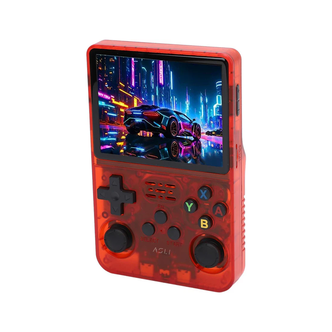 Asli Global Xretro Engine 3.5 Xretro Handheld Game Console With Linux System 128GB | Red