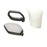 كواية ملابس HSTD1600-B5 من Black & Decker بقوة 1600 واط مع قاعدة سيراميك و شاشة عرض LED  رقمية | أسود