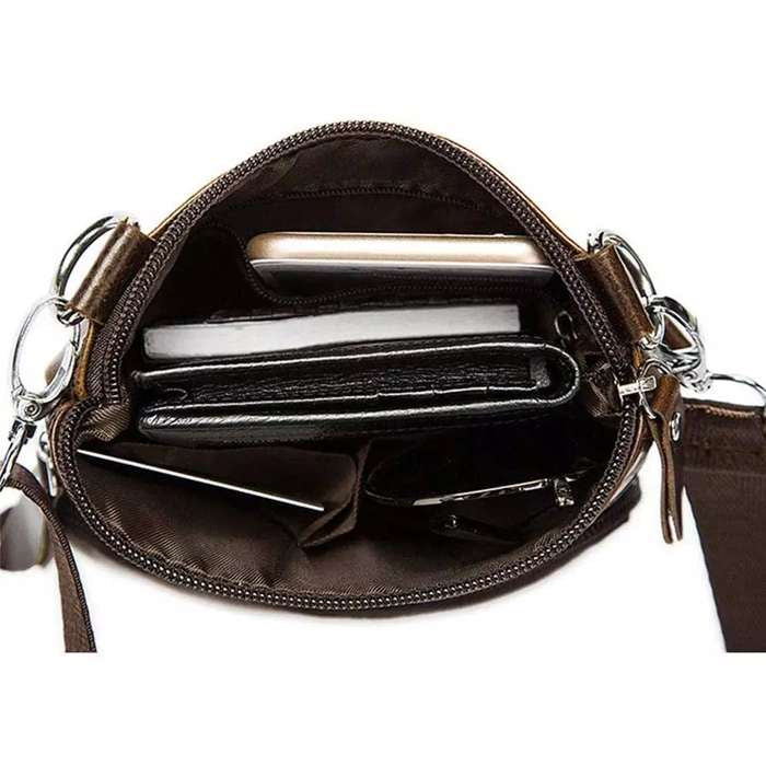 Coteci Luxury Series Mini Shoulder Bag - Coffee (14036-KF)