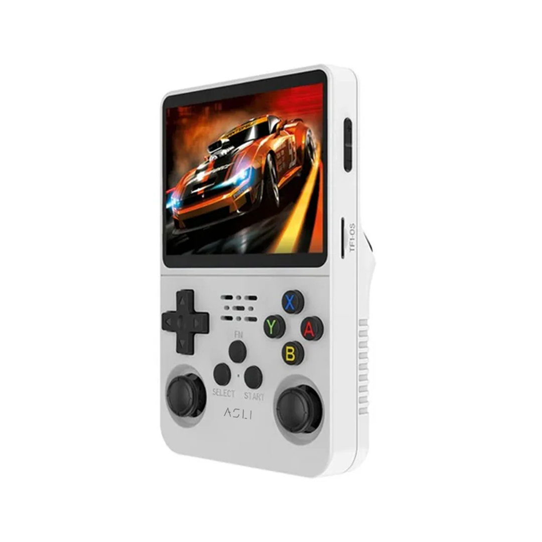 Asli Global Xretro Engine 3.5 Xretro Handheld Game Console With Linux System 128GB | White