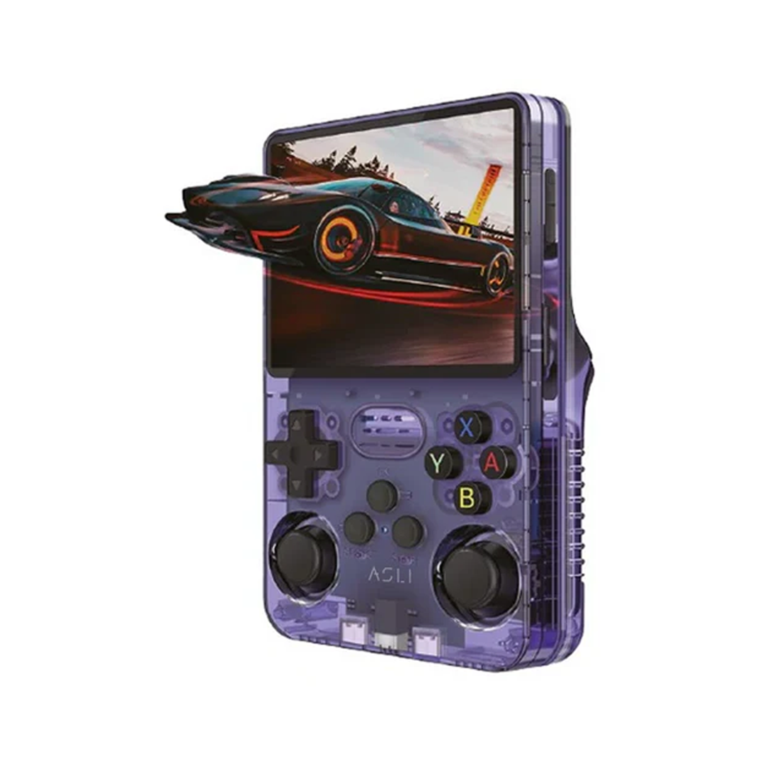 Asli Global Xretro Engine 3.5 Xretro Handheld Game Console With Linux System 128GB | Purple