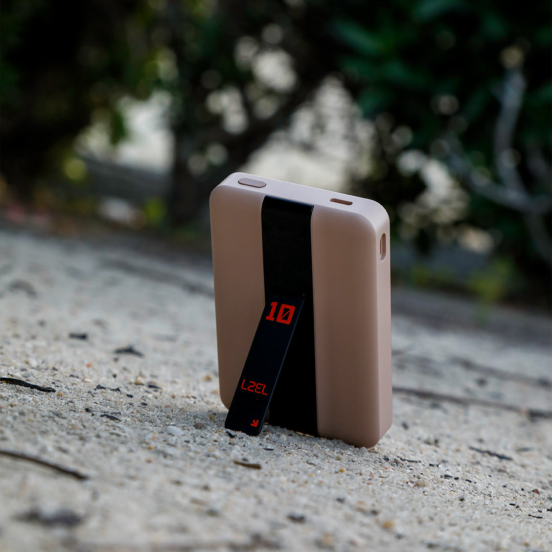 LZEL ZenoFlex MaxCharge 10000mAh Wireless Charging Power Bank – 20W Wired Output / 18W Input (15W Wireless)
