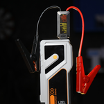 معزز لبطارية السيارة متعدد الوظائف من LZEL EnergizeIgnite Air 12000mAh 12V مع كشاف LED | رمادي/أسود