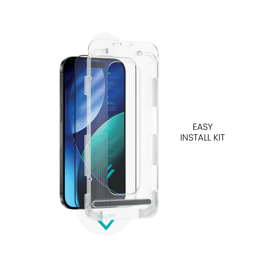 حماية شاشة LZEL Optishield لهاتف iPhone 17 Pro – شفاف