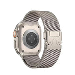 LZEL Avalonflex Titanium  Milanese Loop Watch Band For 42/44/45/46/49mm (S10)