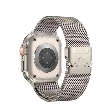 LZEL Avalonflex Titanium  Milanese Loop Watch Band For 42/44/45/46/49mm (S10)