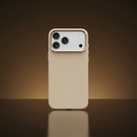 LZEL Magcarbon 3Dgrip Case For Iphone 17 Pro Max | Beige