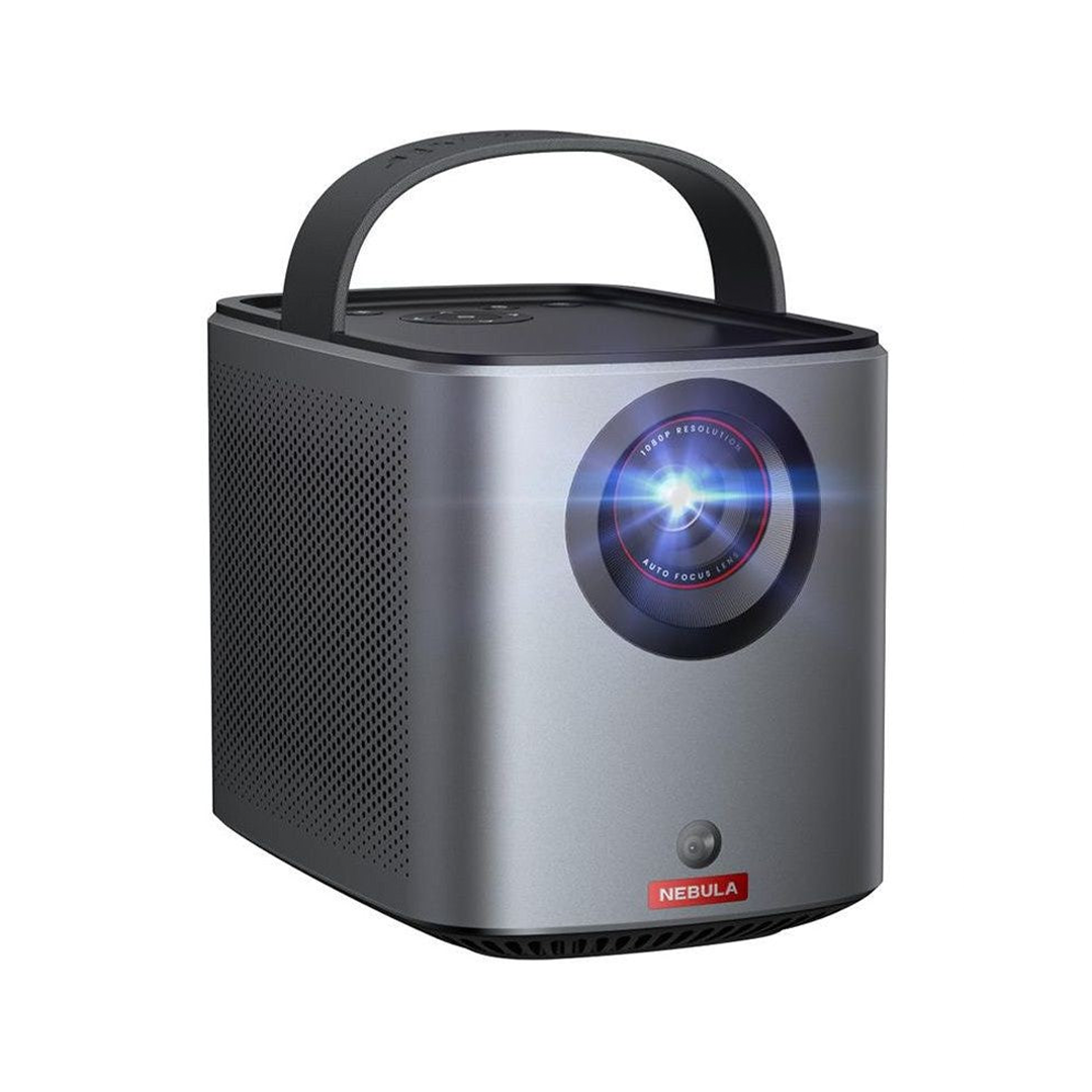 Nebula Mars 3 Air Portable 1080p Google TV Projector with Built-in Netflix, 400 ANSI Lumens & 2.5H Battery | Black