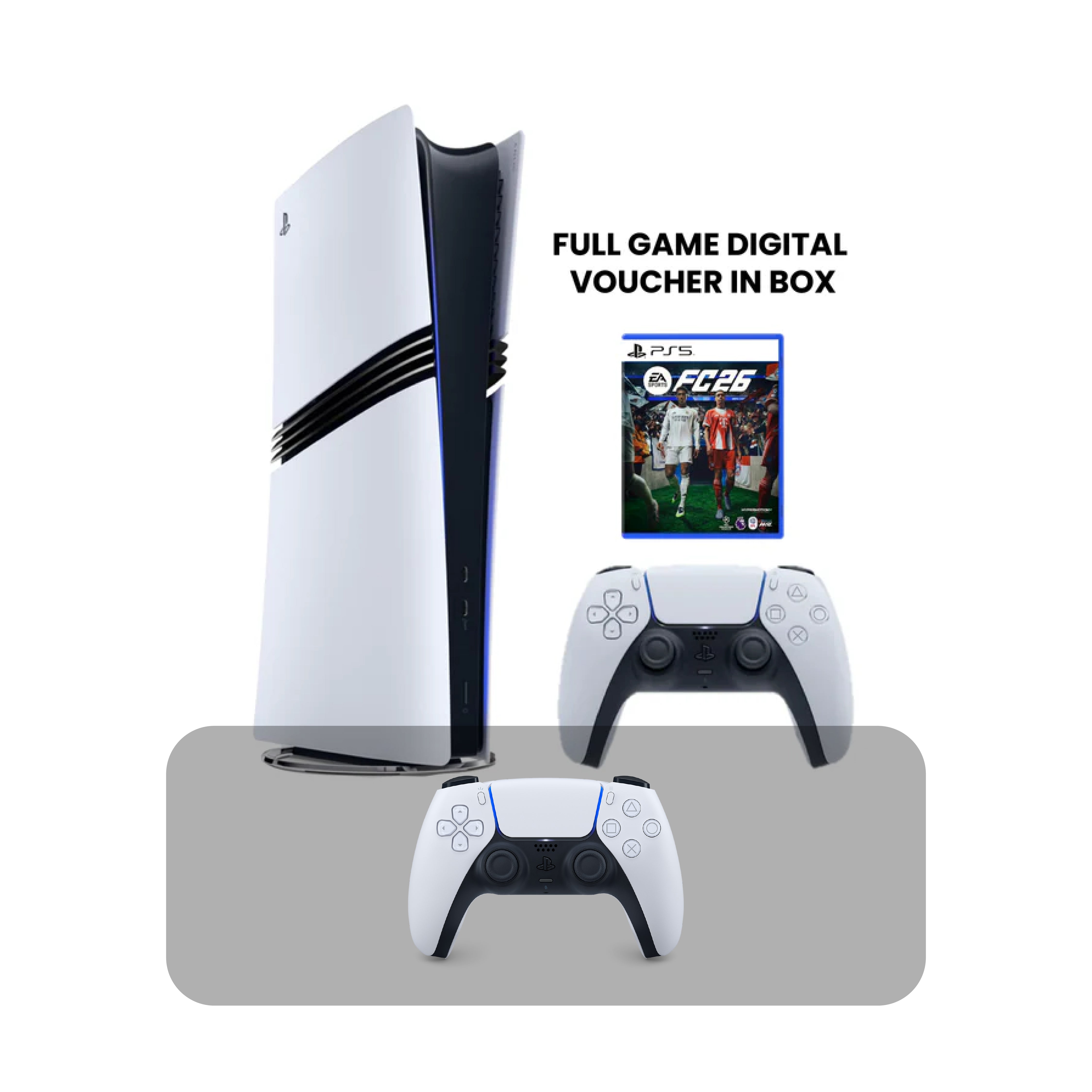 PS5 Pro Console Digital EA Sports FC26 Bundle + Bundle Offer