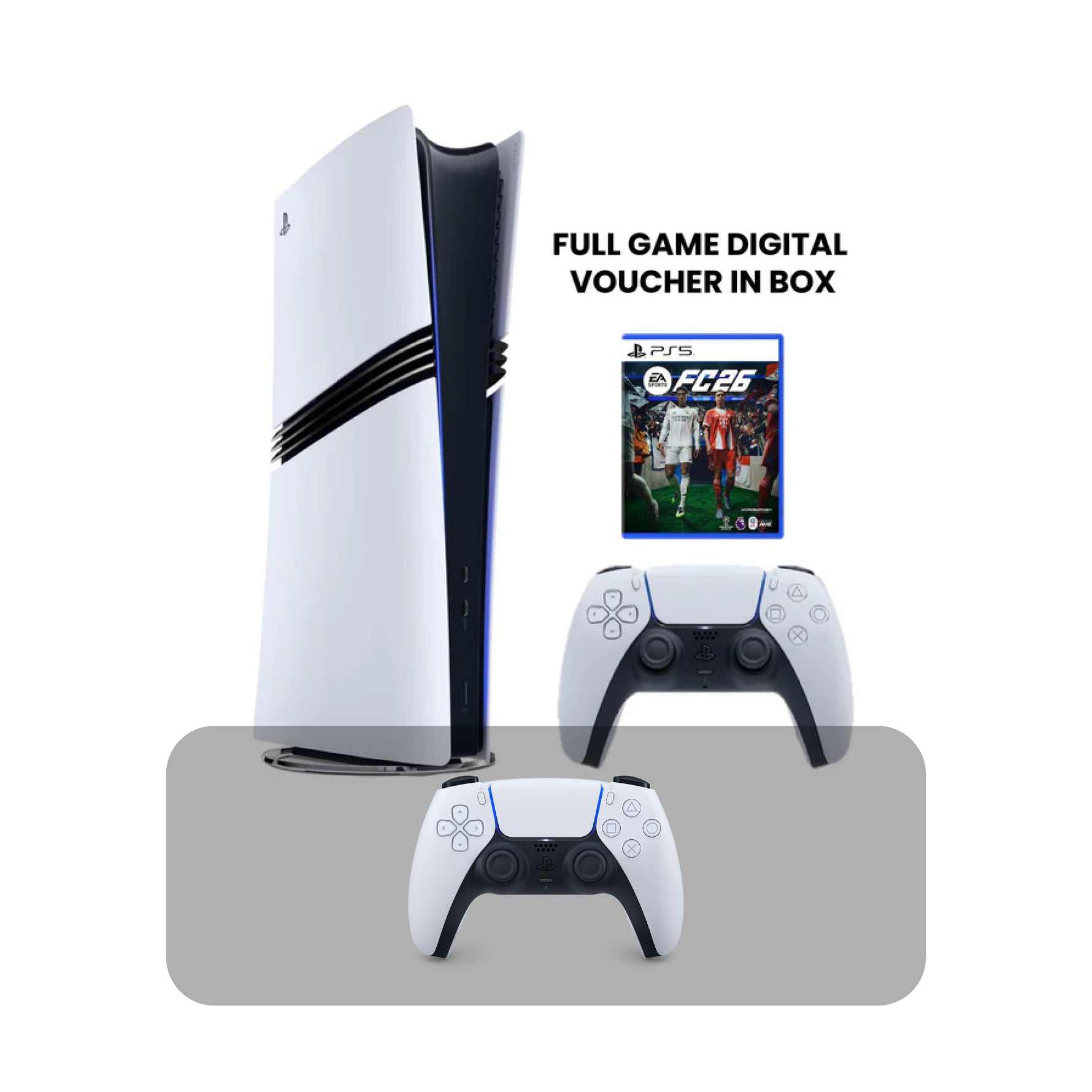 PS5 Pro Console Digital EA Sports FC26 Bundle + Bundle Offer