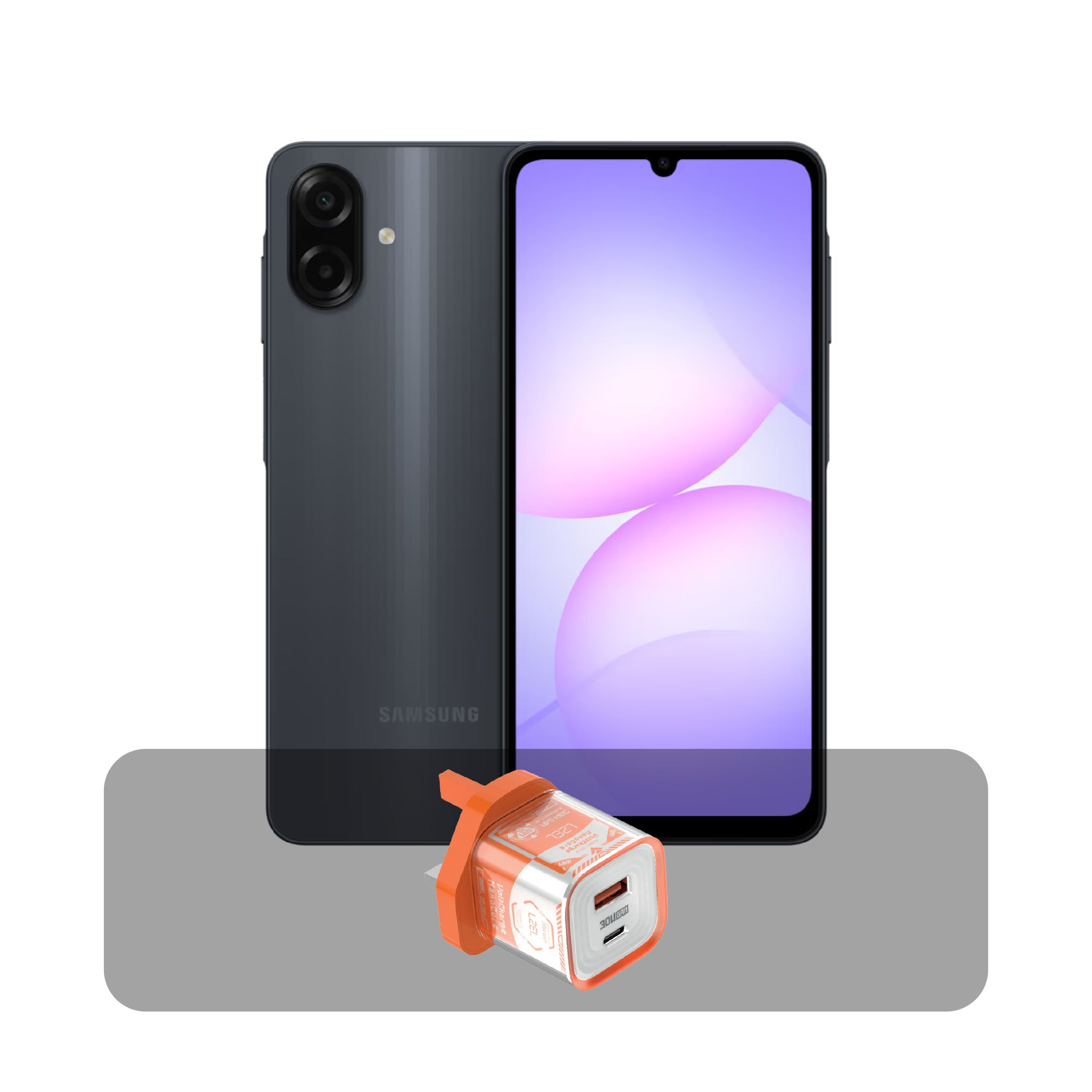 Samsung Galaxy A07 Phone - 128GB - 4GB RAM - 6.7 inch + Bundle Offer | Black