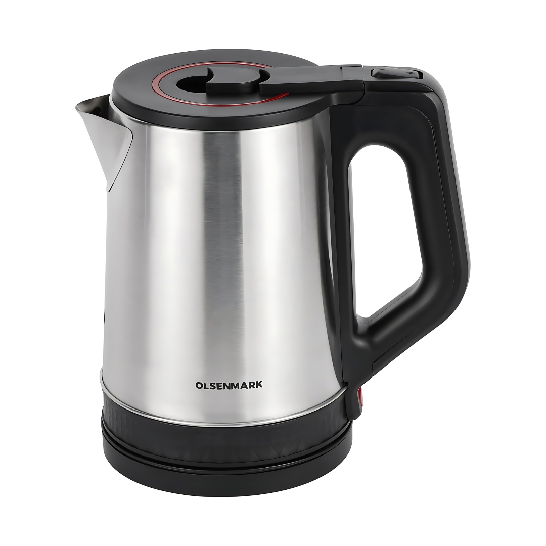 Olsenmark Electric Kettle 1.8L 1500W OMK7062 | Black & Silver