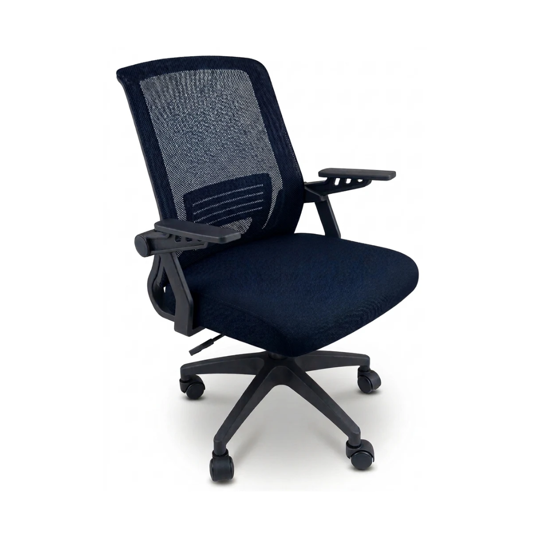 Bull Ergonomic Office Chair – 280mm Nylon Base, Class 2 Gas Lift | Blue