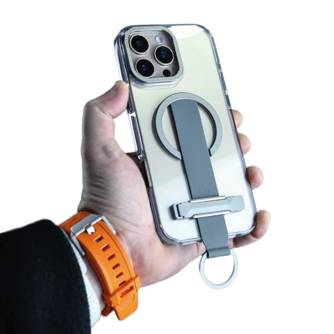 كڤر حماية LZEL Primemag Grip المقاوم للسقوط لهاتف iPhone 15 Pro Max 