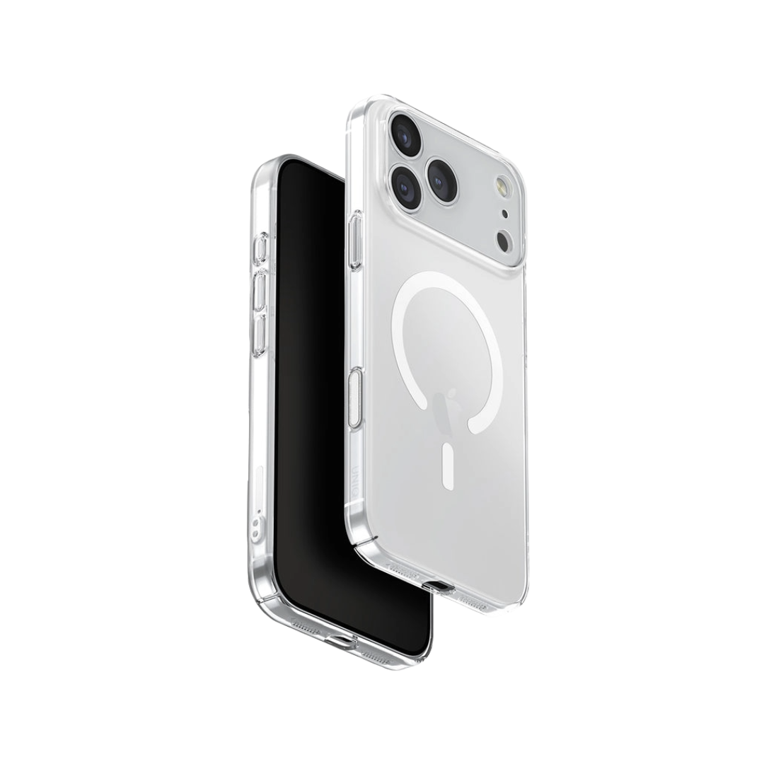 كڤر حماية Uniq Hybrid AirSuit MagSafe لهاتف iPhone 17 Pro Max | شفاف