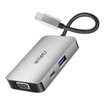 WIWU ALPHA 5IN1 USB-C HUB GRAY