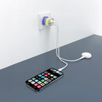 LZEL VoltCharge NanoCore – 30W GaN Transparent Wall Charger