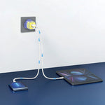 LZEL VoltCharge NanoCore – 30W GaN Transparent Wall Charger