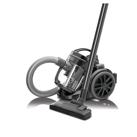 مكنسة كهربائية Black & Decker بقوة 1400 واط بدون كيس | أسود