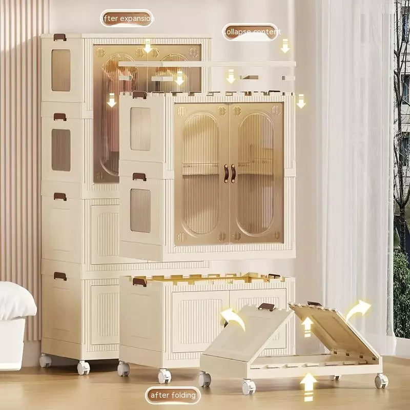 Multifunction Eco-friendly Storage Organizer Boxes 2 Plastic